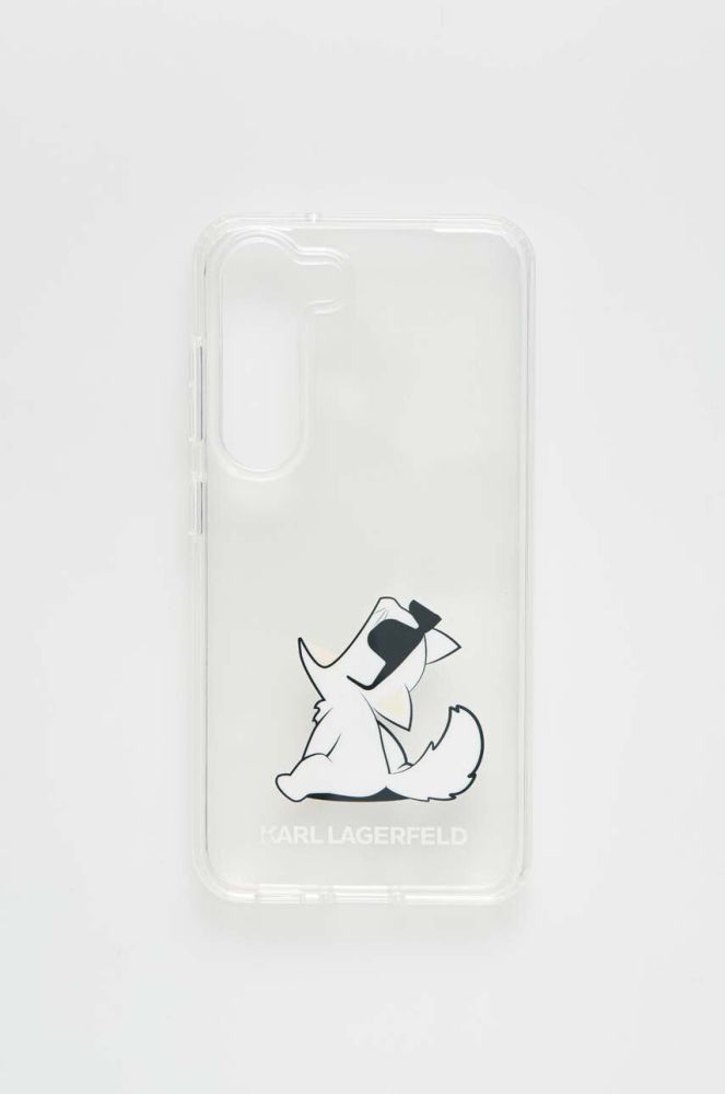 Чохол на телефон Karl Lagerfeld Samsung Galaxy S23 колір прозорий