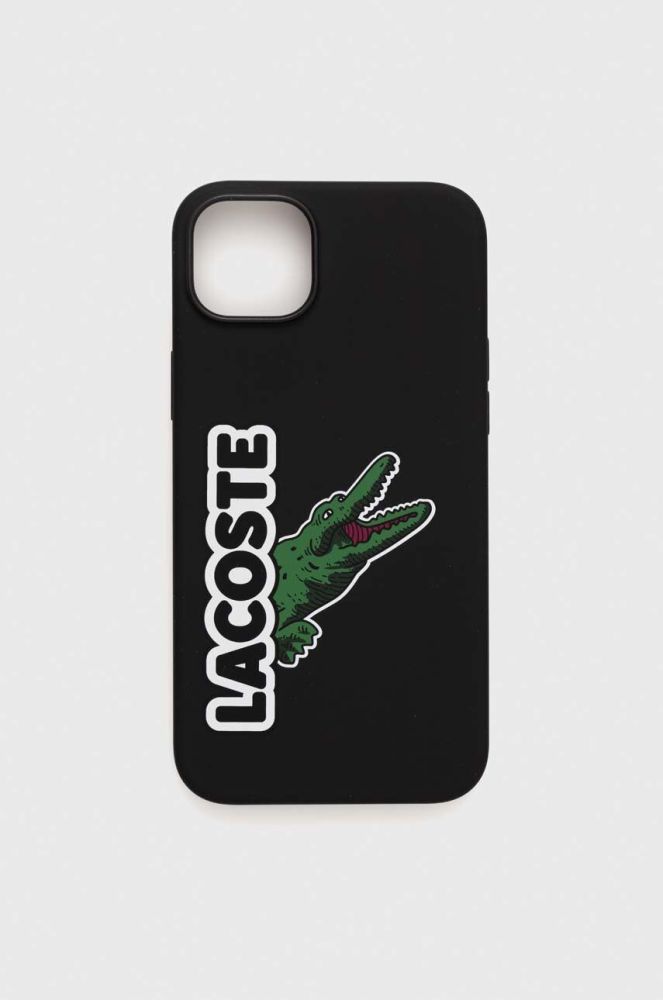 Чохол на телефон Lacoste iPhone 14 Plus 6,7" колір чорний