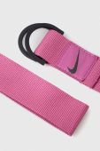 Ремінь для йоги Nike колір рожевий