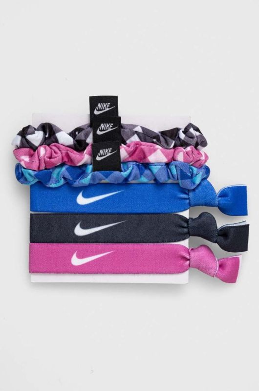 Резинки для волос Nike 6-pack цвет красочный
