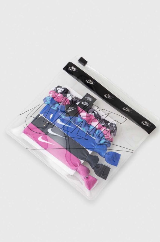 Резинки для волосся Nike 6-pack колір барвистий фото 3