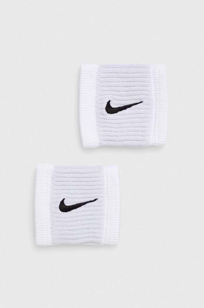 Напульсники Nike 2-pack колір білий (3206052)