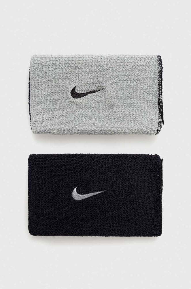 Напульсники Nike 2-pack колір сірий (3196838)