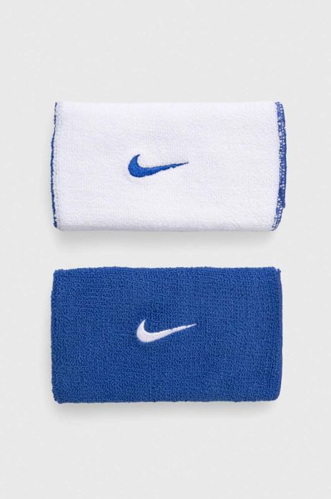 Напульсники Nike 2-pack колір блакитний (3196839)