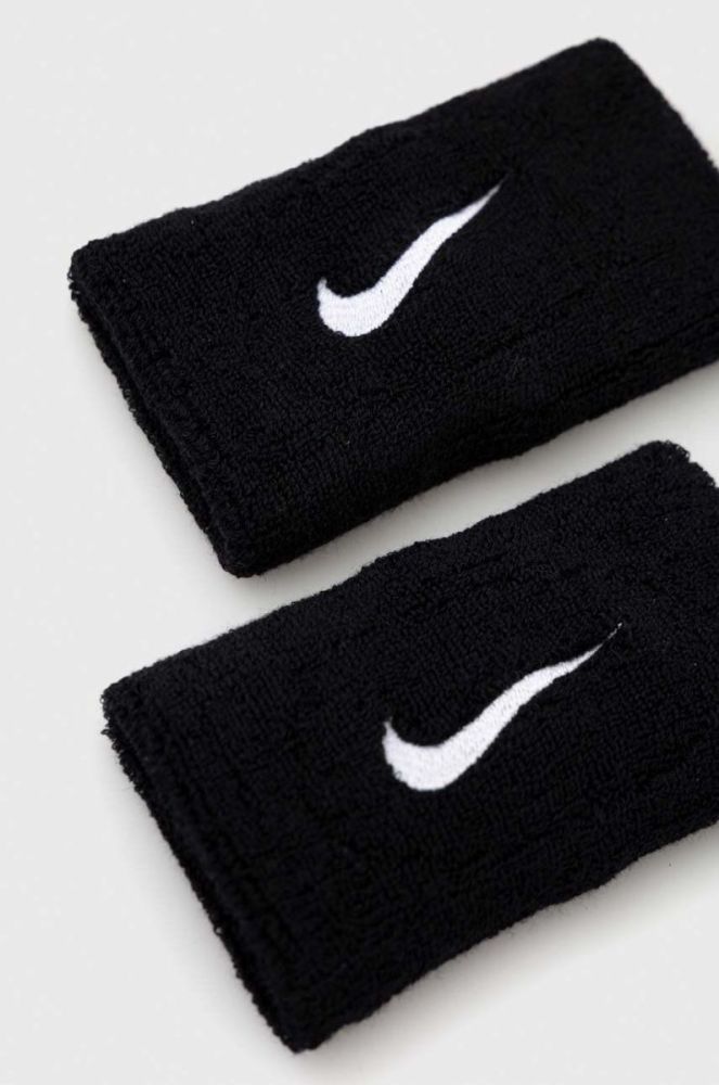 Напульсники Nike 2-pack колір чорний (3206053) фото 2