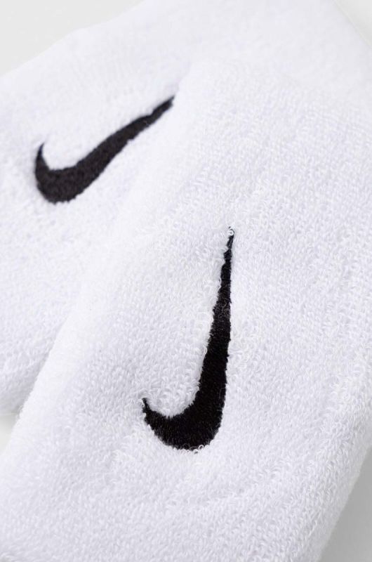 Напульсники Nike 2-pack цвет белый (3229449) фото 2