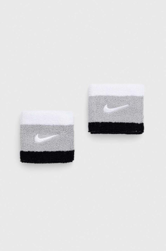 Напульсники Nike 2-pack колір сірий (3206055)