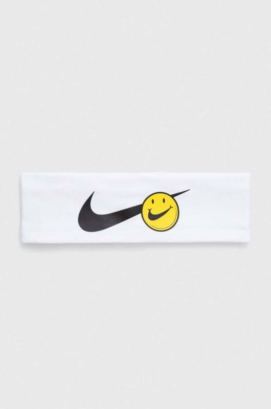 Повязка на голову Nike цвет белый (3321292)