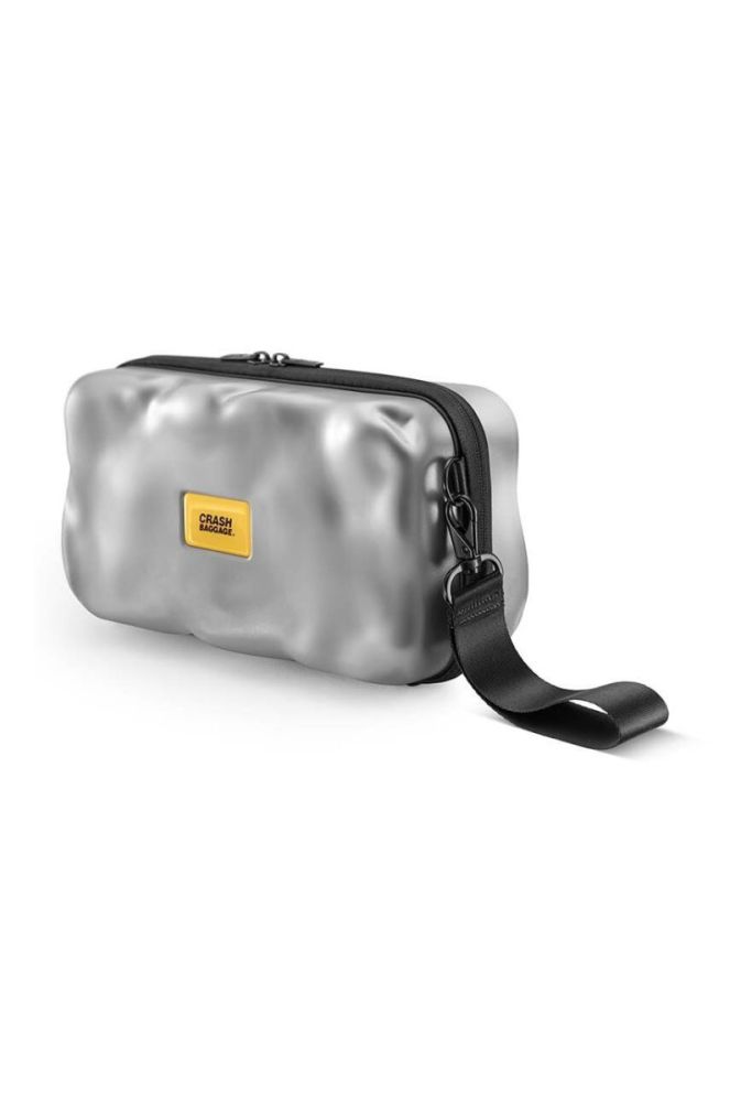 Косметичка Crash Baggage ICON колір срібний фото 4