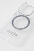 Чохол на телефон Guess iPhone 14 Pro 6,1" колір срібний