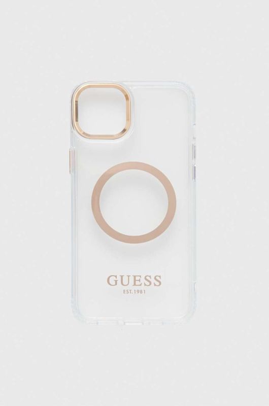 Чехол на телефон Guess iPhone 14 Plus 6,7" цвет золотой (3249409)