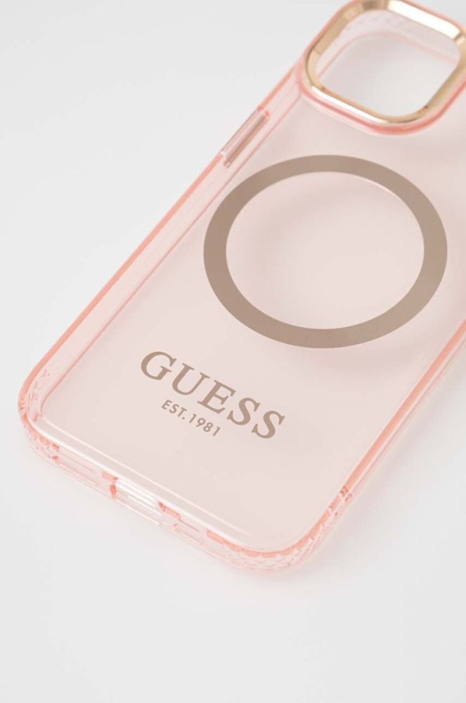 Чехол на телефон Guess iPhone 14 6,1" цвет розовый (3259451) фото 2