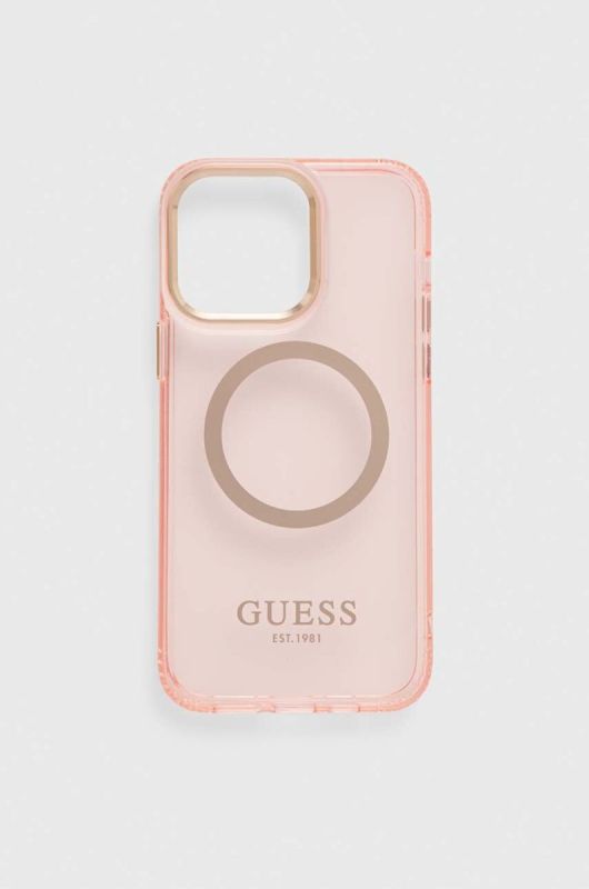 Чехол на телефон Guess iPhone 14 Pro Max 6,7" цвет розовый (3259524)