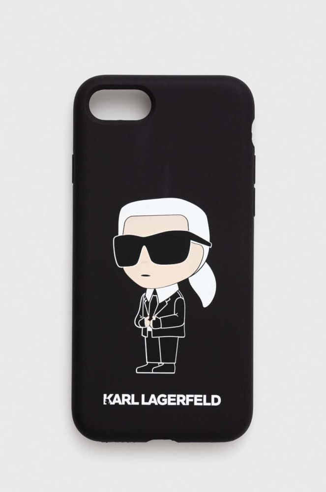 Чохол на телефон Karl Lagerfeld iPhone 7/ 8/ SE 2020/ SE 2023 колір чорний