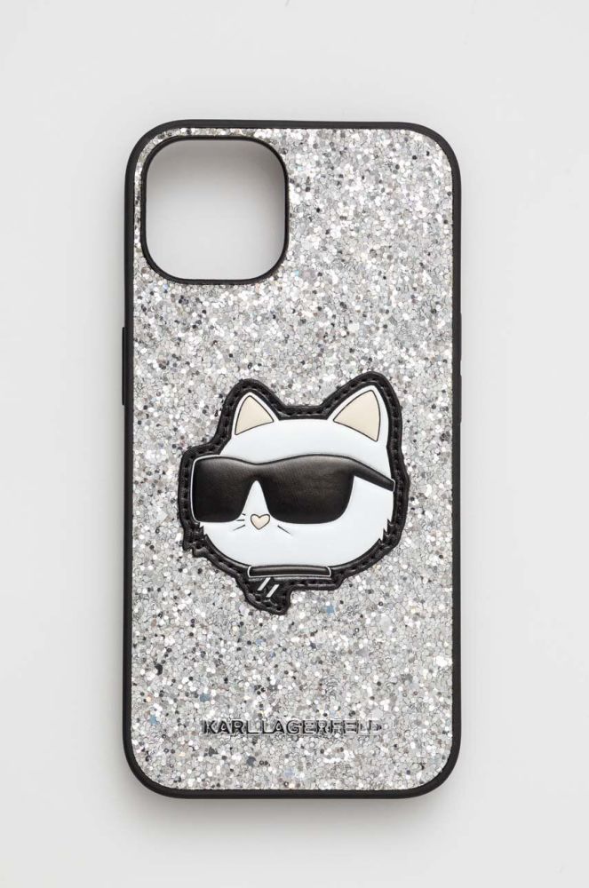 Чохол на телефон Karl Lagerfeld iPhone 14 6,1" колір срібний (3255312)