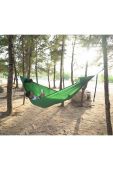 Одномісний гамак з москітною сіткою Ticket to The Moon Lightest Pro колір зелений