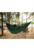 Одномісний гамак з москітною сіткою Ticket to The Moon Lightest Pro колір зелений