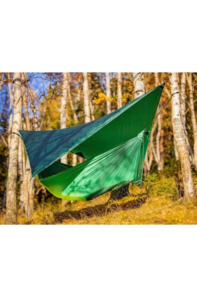 Навіс для гамака Ticket to The Moon Lightest Tarp колір зелений фото 5