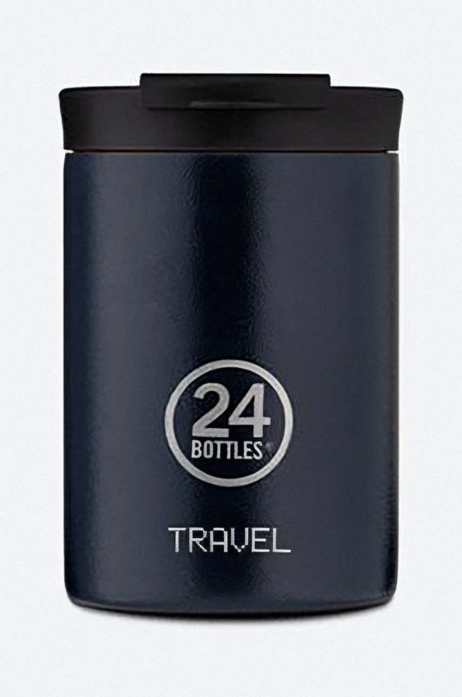 Термокружка 24bottles TRAVEL.TUMBLER.350.DEEP-DEEP.BLUE колір темно-синій