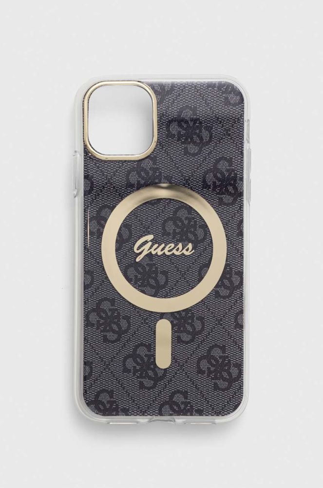 Чохол на телефон Guess iPhone 11 6.1" колір сірий