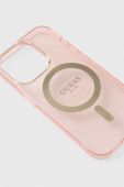 Чохол на телефон Guess iPhone 14 Pro 6.1" колір рожевий
