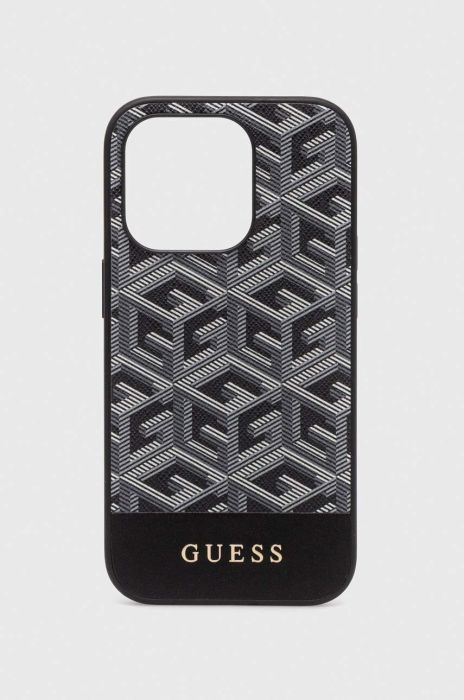 Чохол на телефон Guess iPhone 14 Pro 6.1" колір чорний (3289950)