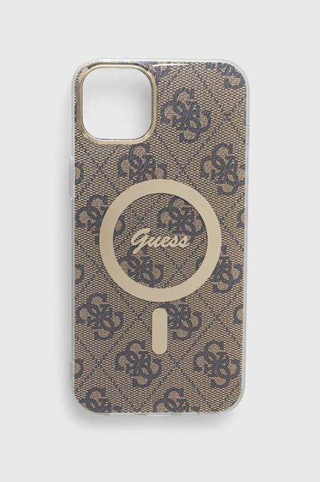 Чохол на телефон Guess iPhone 14 Plus 6.7" колір бежевий (3289698) Чохол на телефон Guess iPhone 14 Plus 6.7" колір бежевий (3289698)
