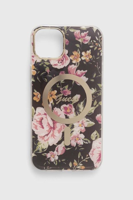 Чохол на телефон Guess iPhone 14 Plus 6.7" колір чорний (3289696) Чохол на телефон Guess iPhone 14 Plus 6.7" колір чорний (3289696)
