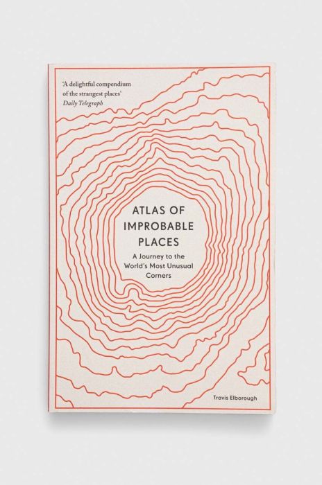 Книга Aurum Press Atlas of Improbable Places Travis Elborough колір барвистий