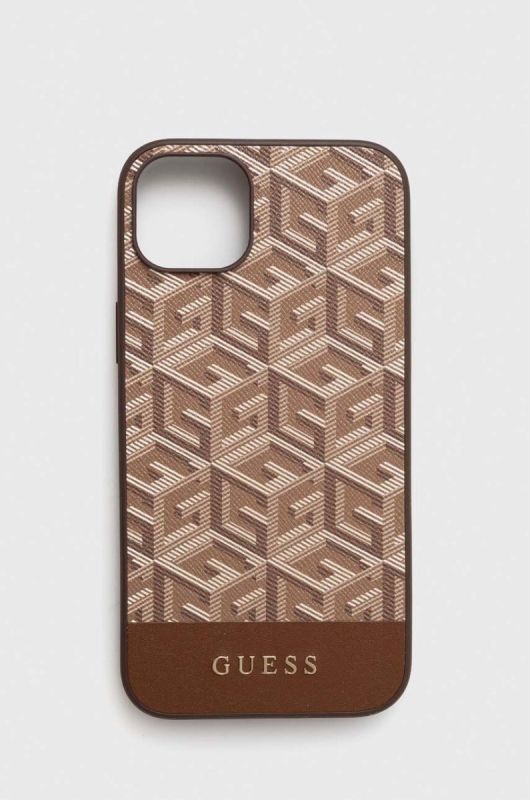 Чехол на телефон Guess iPhone 14 Plus 6,7" цвет коричневый (3352563)