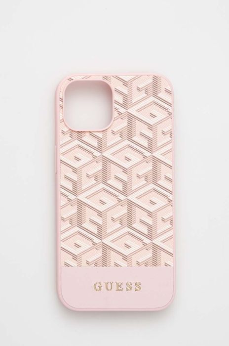 Чохол на телефон Guess iPhone 14 6,1" колір рожевий (3352539) Чохол на телефон Guess iPhone 14 6,1" колір рожевий (3352539)