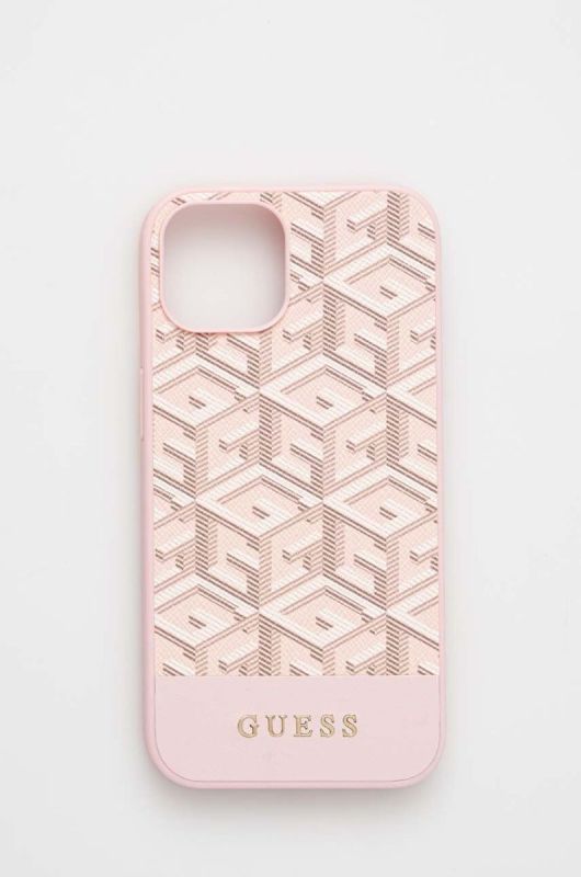 Чехол на телефон Guess iPhone 14 6,1" цвет розовый (3352539)