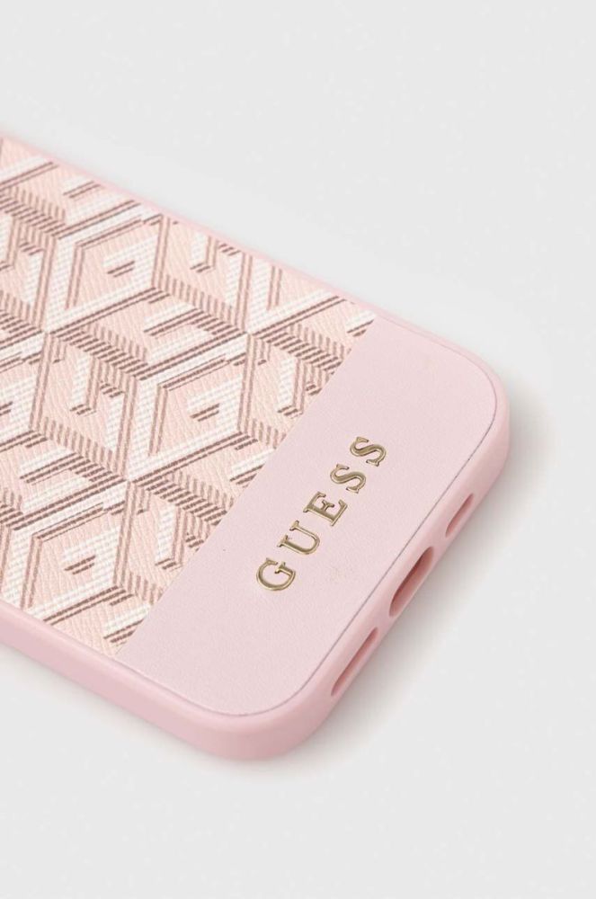 Чехол на телефон Guess iPhone 14 6,1" цвет розовый (3352539) фото 2