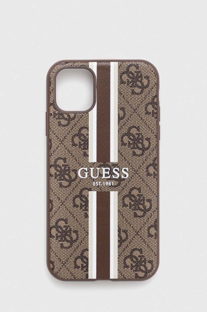 Чохол на телефон Guess iPhone 11 / Xr колір коричневий (3352853)