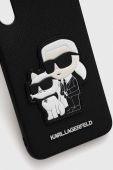 Чохол на телефон Karl Lagerfeld A34 5G A346 колір чорний
