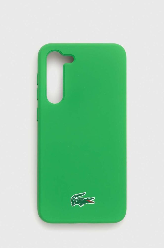 Чохол на телефон Lacoste Galaxy S23+ колір зелений