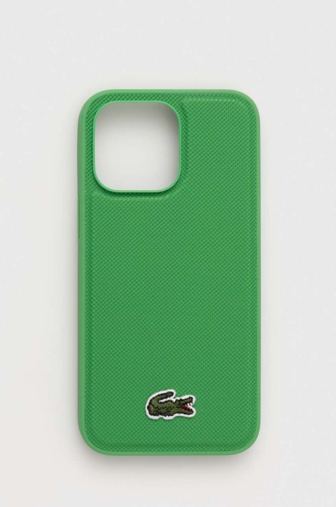 Чохол на телефон Lacoste iPhone 14 Pro Max 6,7" колір зелений (3352769)