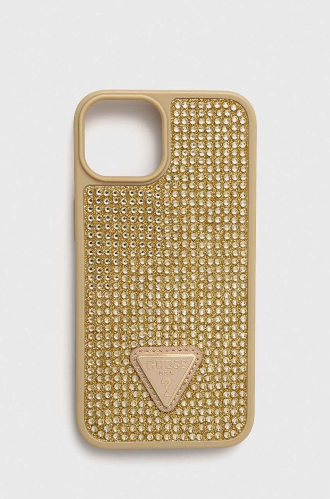 Чохол на телефон Guess iPhone 14 6,1" колір золотий