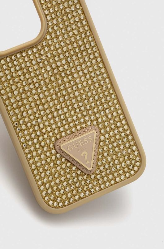 Чохол на телефон Guess iPhone 14 Pro 6,1" колір золотий (3352548)