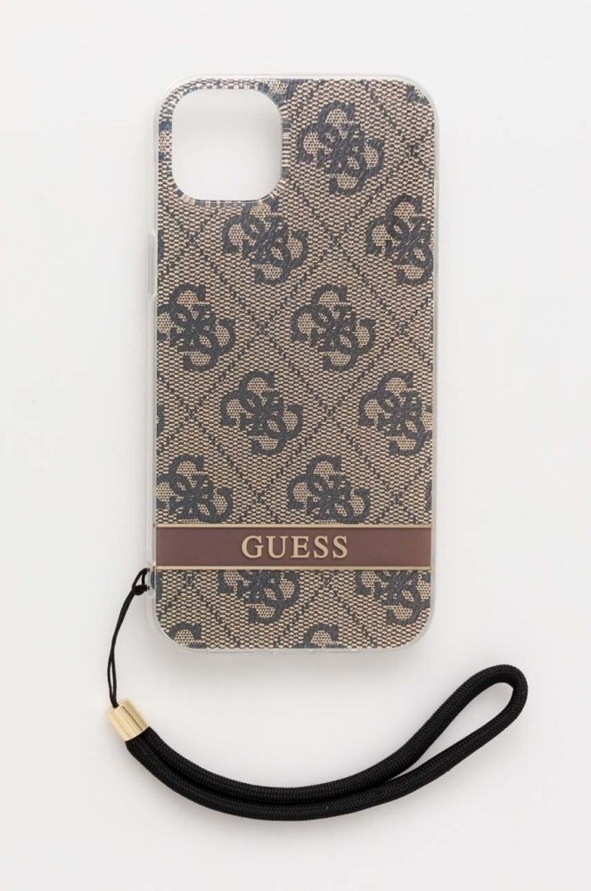 Чохол на телефон Guess iPhone 14 Plus 6,7" колір коричневий (3353225)