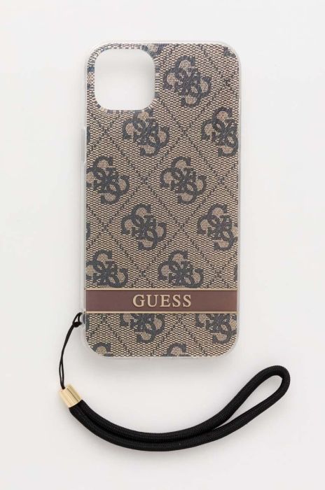 Чохол на телефон Guess iPhone 14 Pro 6,1" колір коричневий (3353034) Чохол на телефон Guess iPhone 14 Pro 6,1" колір коричневий (3353034)