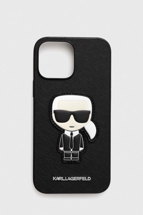 Чохол на телефон Karl Lagerfeld iPhone 13 Pro Max 6,7" колір чорний Чохол на телефон Karl Lagerfeld iPhone 13 Pro Max 6,7" колір чорний