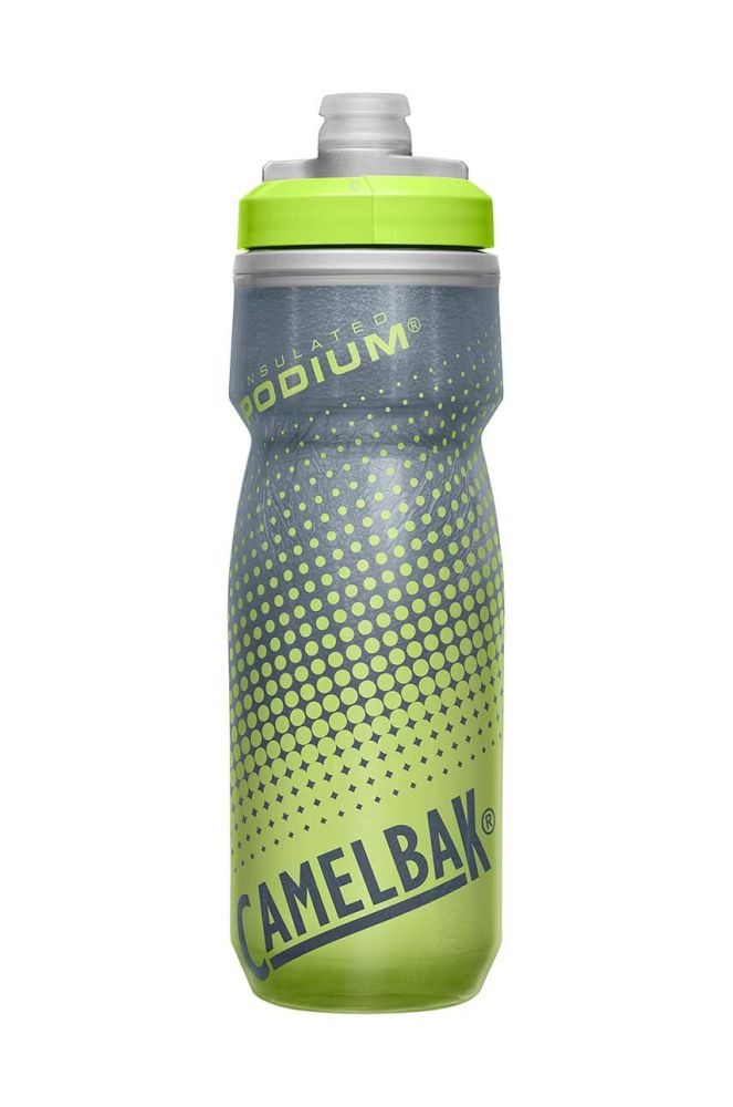 Пляшка для води Camelbak Podium Chill 620 ml колір зелений (3453058)