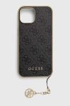 Чохол на телефон Guess iPhone 14 6.1 колір сірий