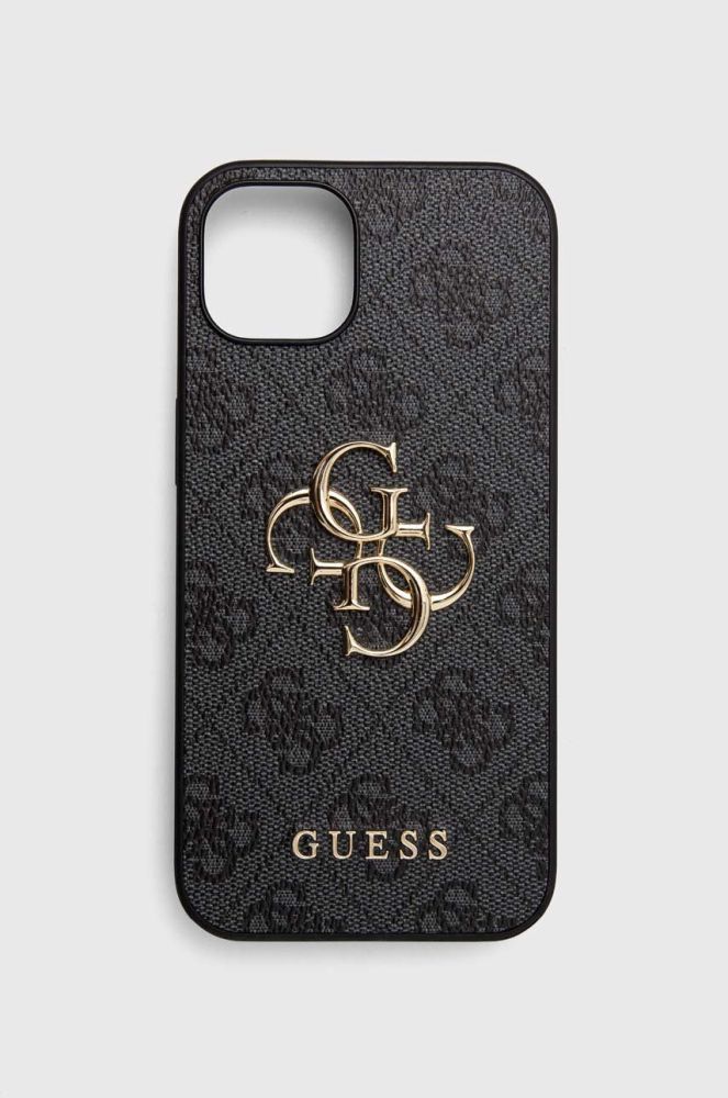 Чохол на телефон Guess iPhone 13 6,1 колір сірий