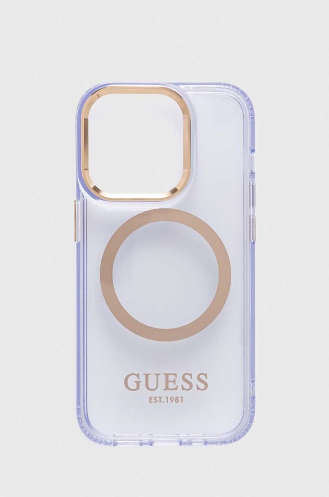 Чохол на телефон Guess iPhone 14 Pro 6,1" колір фіолетовий (3417875)