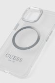 Чохол на телефон Guess iPhone 14 6,1 колір срібний