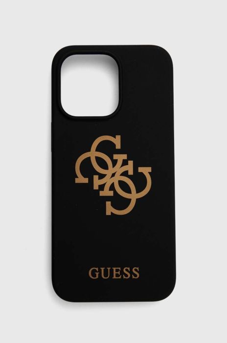 Чохол на телефон Guess Iphone 13 Pro / 13 6,1" колір чорний