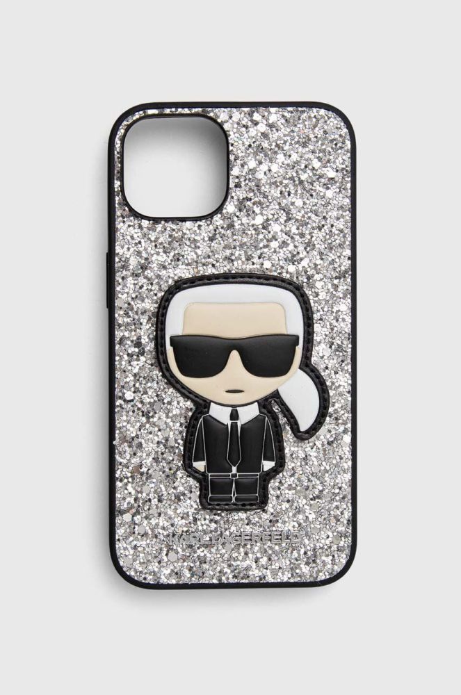 Чохол на телефон Karl Lagerfeld iPhone 14 6,1" колір срібний (3412830)