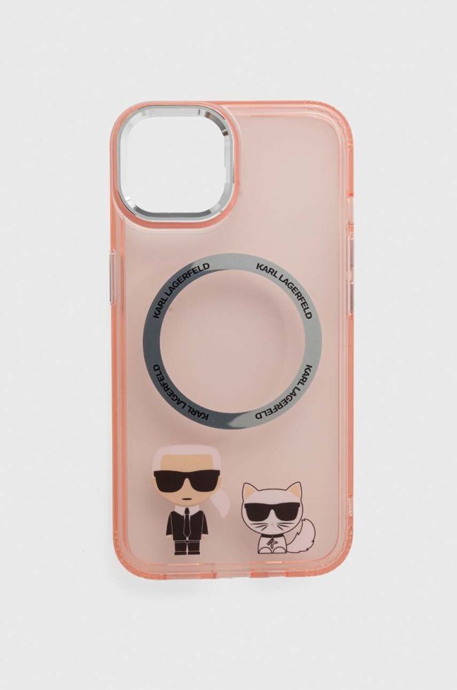 Чохол на телефон Karl Lagerfeld iPhone 14 6,1" колір рожевий (3412658)